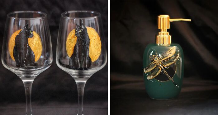 I Use Various Glassware For Painting Hyperrealistic Animals And Here Are 20 Photos Of Them (New Pics)