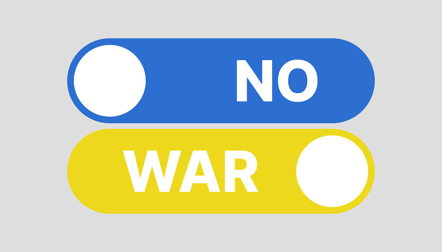 I Rethought The Concept Of The Ukrainian Flag.