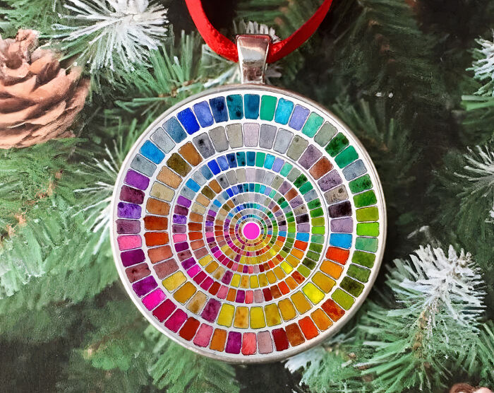 Watercolor Palette Ornament
