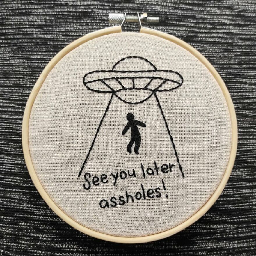 Here Are The 14 Naughtiest Embroideries we've Ever Made