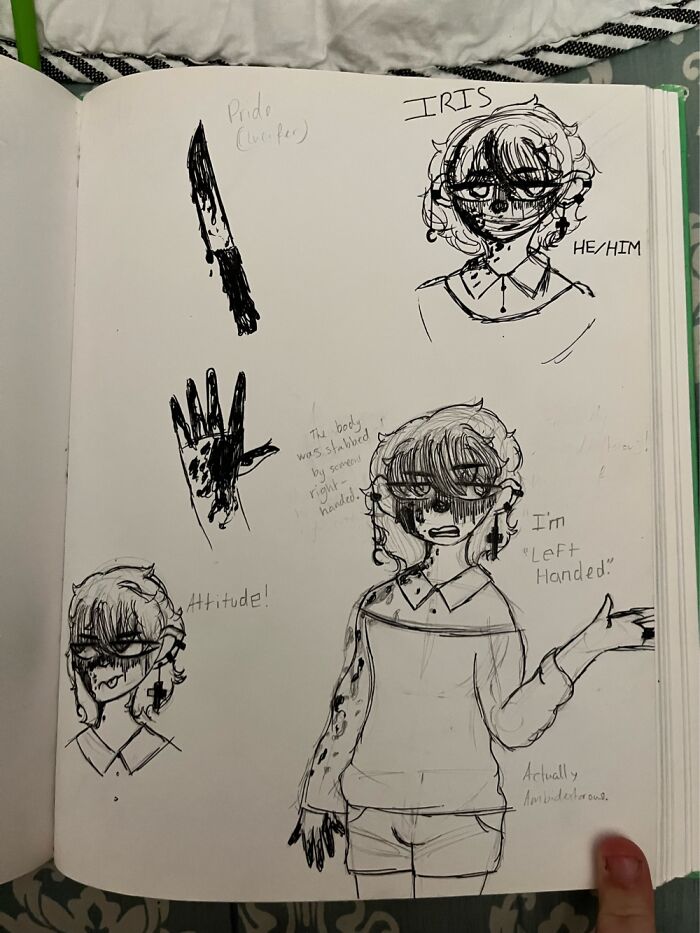 More Pen Doodles. And Just Freaking Iris. I Live Him So Much Omg