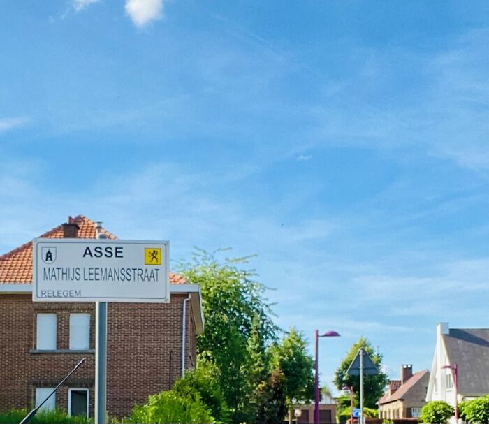 The Town Of Asse In Belgium