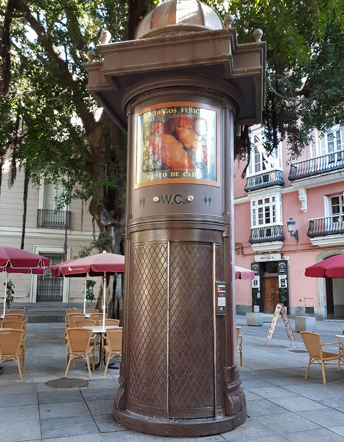 This Public Toilet In Cadíz, Spain