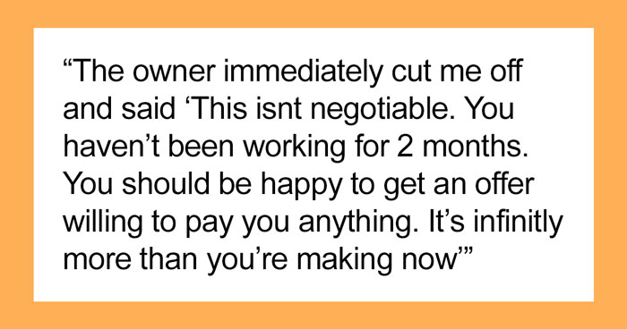 Unemployed Candidate Is Told At The Job Interview That They Should Happily Accept Any Offer Above $0, They Just Stand Up And Leave