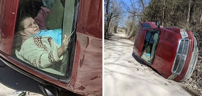 Arkansas Woman Rolls Her Truck Shortly After Speeding By Cyclists To Kick Up Dust