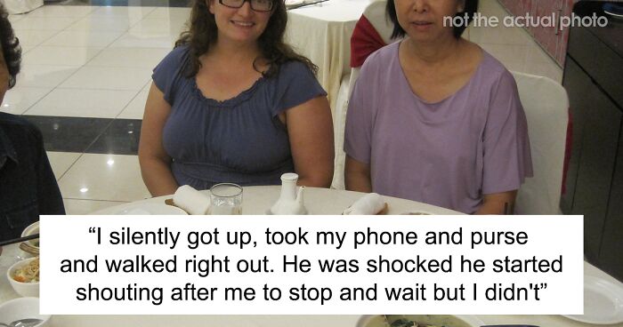 Woman Slammed For Walking Out On Boyfriend And His Parents After She Refused To Finance Their Restaurant Meals