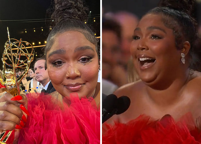 “Fat Like Me. Black Like Me. Beautiful Like Me”: Lizzo Recalls The Role Model She Wanted As A Kid During Emmys Speech