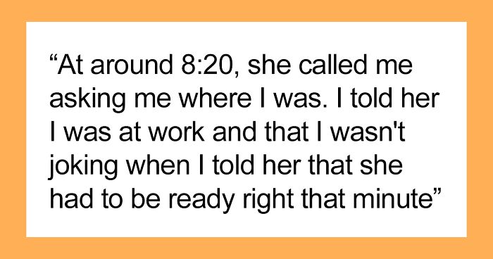 ‘Chronically Late’ Woman Has An Important Appointment, Her Friend Who Was Supposed To Get Her There Leaves When She’s Late