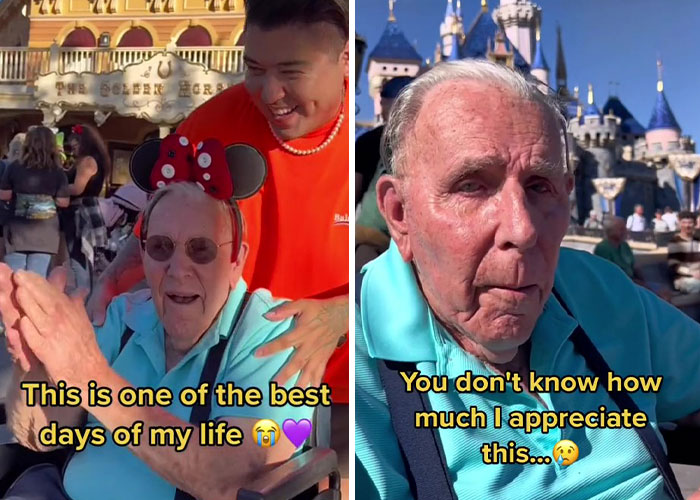Young Man Asks 100-Year-Old Veteran To Go To Disneyland With Him