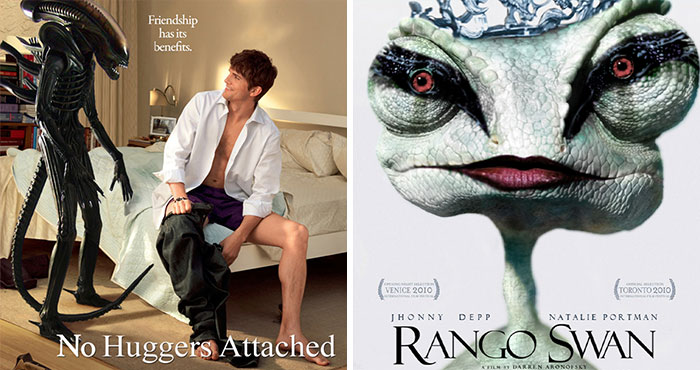 Designers Are Challenged To Mash Up Movie Posters For This Contest, And Here Are 30 Of The Best