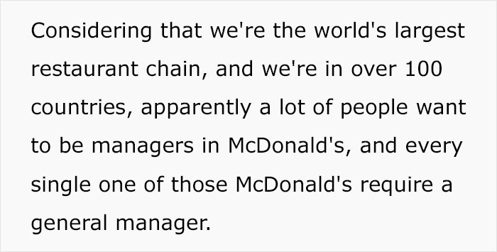 "I Enjoy Making Six Figures": Job-Shamer Gets A Reality Check From This McDonald's Manager