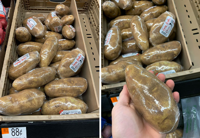 This Packaging For 1 Potato