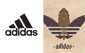 11 Logos famosos recreados el grotesco estilo artístico típico del medievo (nuevas imágenes)