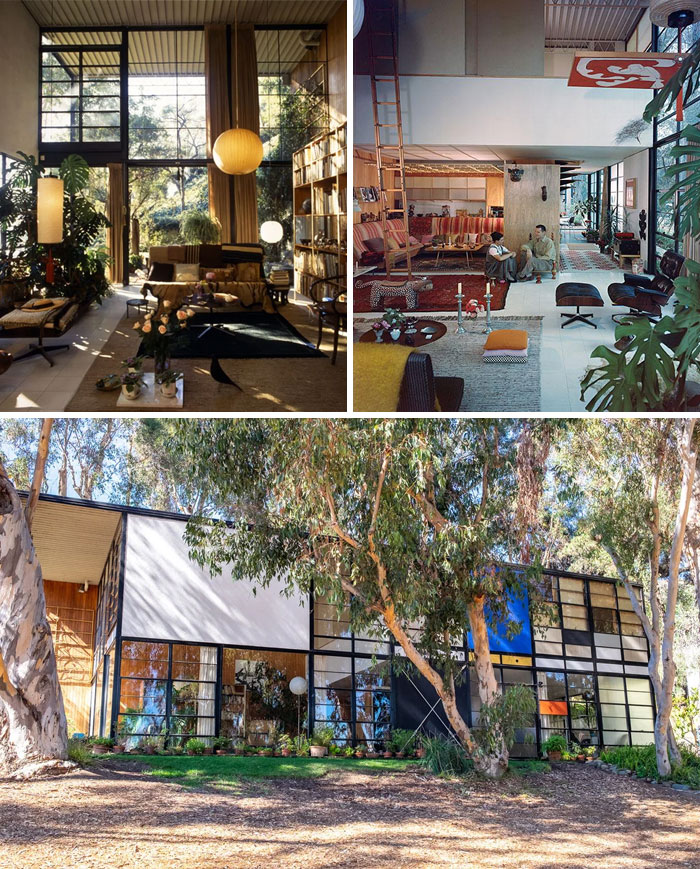 The Eames House, Case Study House No. 8 In The Palisades