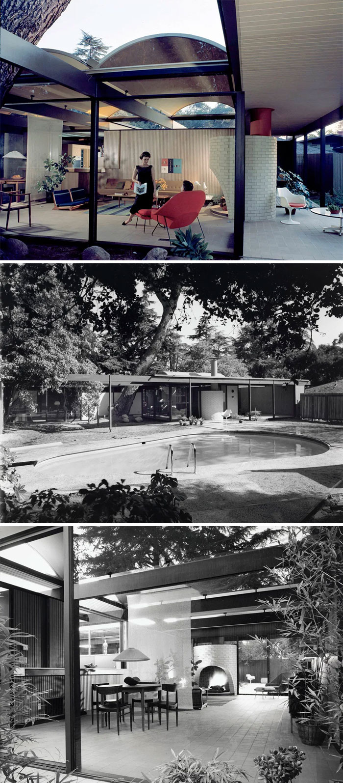 Case Study House 20(B) - Bass House, USA (1957-58) By Buff, Smith And Hensman