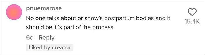 TikTok Mom Exposes Her Postpartum Journey To Combat Unrealistic Depictions Of Post-Pregnancy Bodies TikTok Mom Exposes Her Postpartum Journey To Combat Unrealistic Depictions Of Post-Pregnancy Bodies