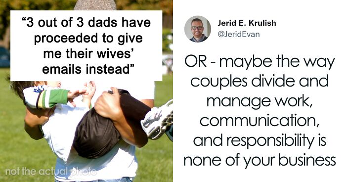 Tweet Showing How Moms Are Still Considered To Be The Default Parent Went Viral With 283k Likes