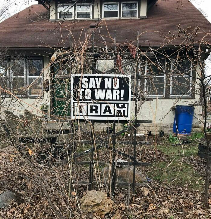 This Sign Has Been Up For Over 10 Years In My Minneapolis Neighborhood, Still Relevant