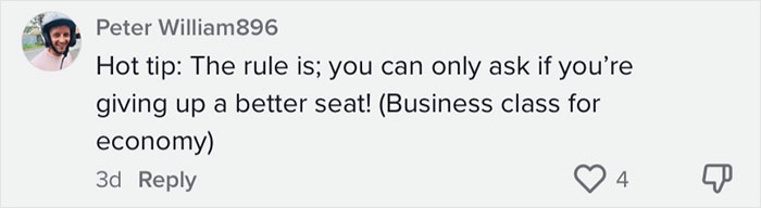 Woman Shares How She Got Lectured By A “Karen” On A Plane Who Asked To Swap Seats With Her So She Could Sit With Her Husband Woman Shares How She Got Lectured By A “Karen” On A Plane Who Asked To Swap Seats With Her So She Could Sit With Her Husband