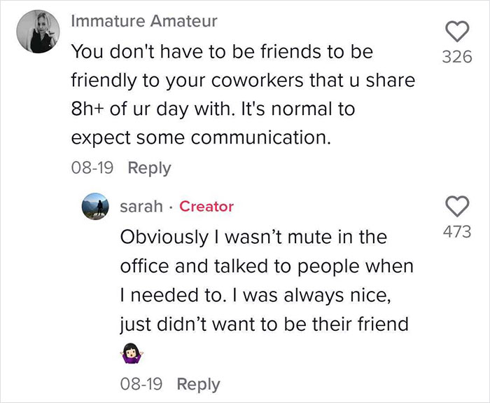 Company Threatens To Fire Employee If She Continues To Ignore Team Gatherings After Work, Sparks Debate On Work Culture Company Threatens To Fire Employee If She Continues To Ignore Team Gatherings After Work, Sparks Debate On Work Culture