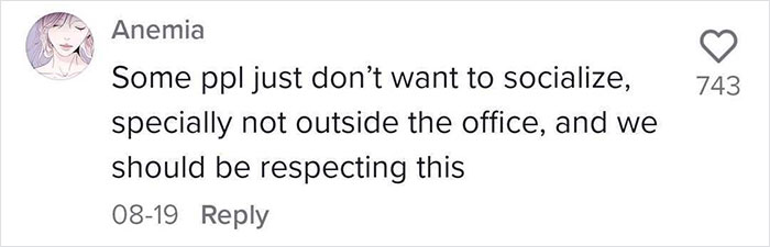 Company Threatens To Fire Employee If She Continues To Ignore Team Gatherings After Work, Sparks Debate On Work Culture Company Threatens To Fire Employee If She Continues To Ignore Team Gatherings After Work, Sparks Debate On Work Culture