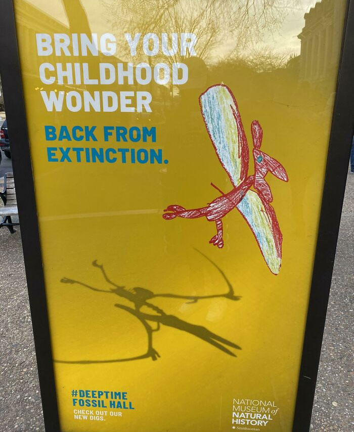 Sign For The National Museum Of Natural History In Washington DC