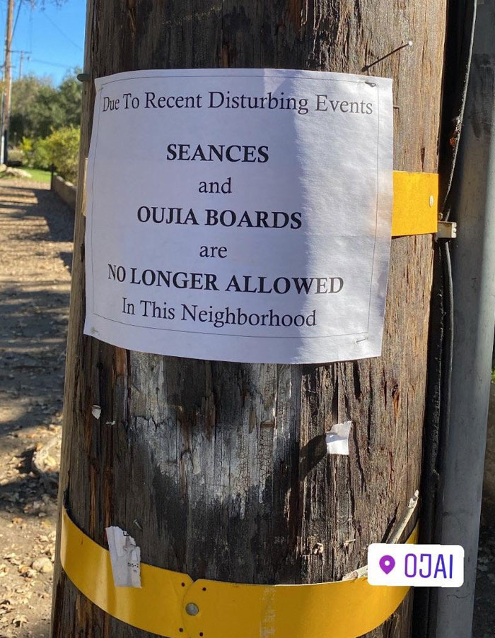 A Friend Spotted This Sign In Their Neighborhood. So Many Questions