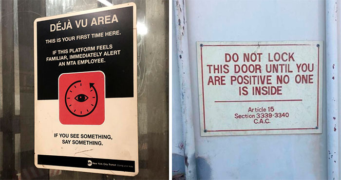 50 Times People Found The Scariest Signs And Shared Them Online