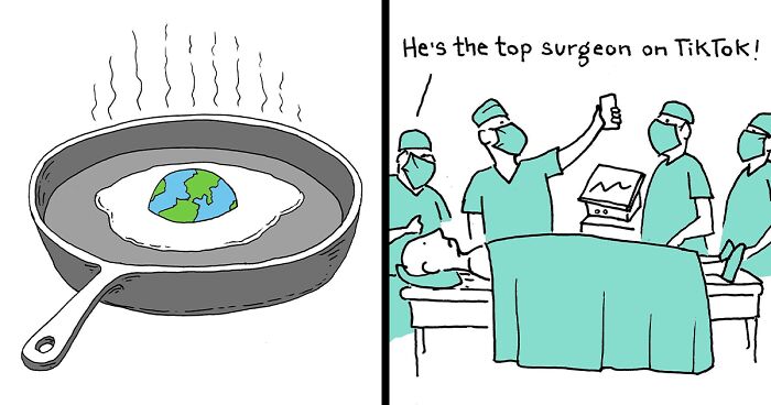 44 Humorous One-Panel Comics By Dennis Goris (New Pics)