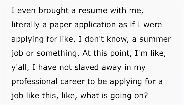 ‘I’ve Never Been So Disrespected In My Life’: Woman Shares Her Most Terrible Job Interview Experience That Was Full Of Red Flags ‘I’ve Never Been So Disrespected In My Life’: Woman Shares Her Most Terrible Job Interview Experience That Was Full Of Red Flags