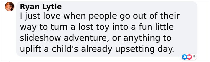 Domino’s Staff Make A Lost Toy Dino An Employee For The Night Until Its Family Come To Bring It Home Domino’s Staff Make A Lost Toy Dino An Employee For The Night Until Its Family Come To Bring It Home