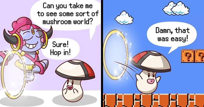 This Artist Creates Silly And Absurd Comics That Are Full Of Random ...