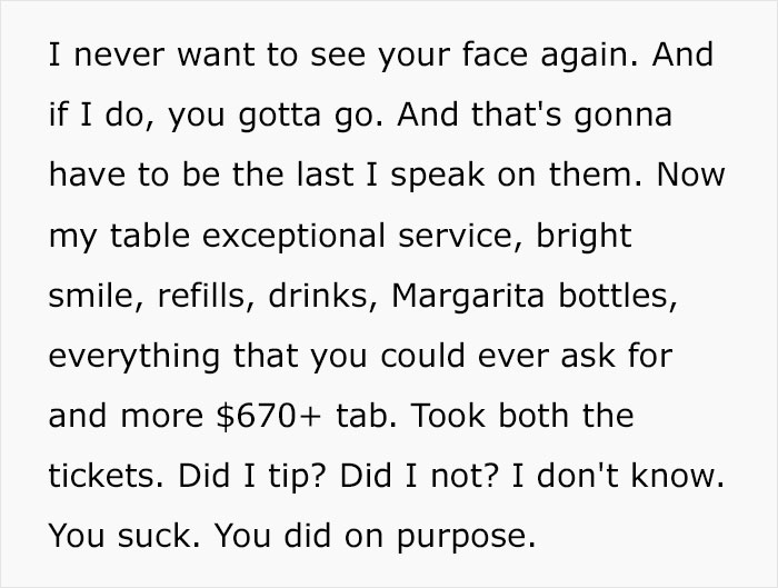 “This Is Why I Don’t Pick Up Shifts”: Server Rants About Entitled Customers Who Stay Over An Hour Past Closing Time