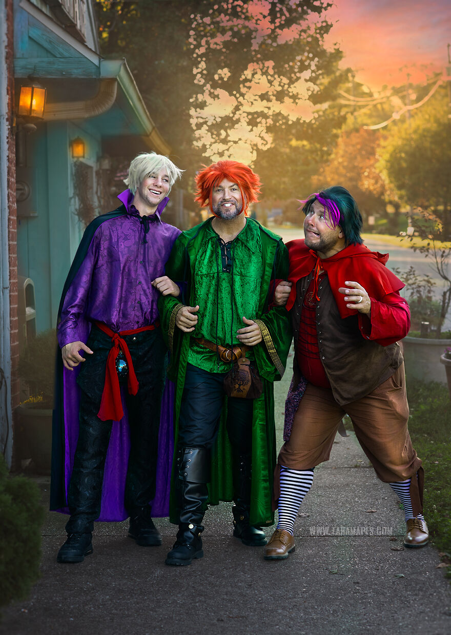 I Had A Photoshoot To Show What It Would Look Like If The Hocus Pocus Witches Were Men, Behold: "Brocus Pocus!" (16 Pics)