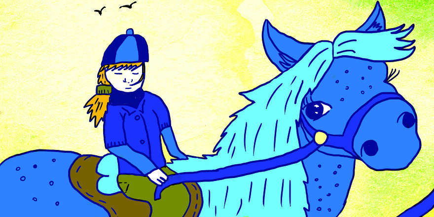 Horseriding In The Countryside