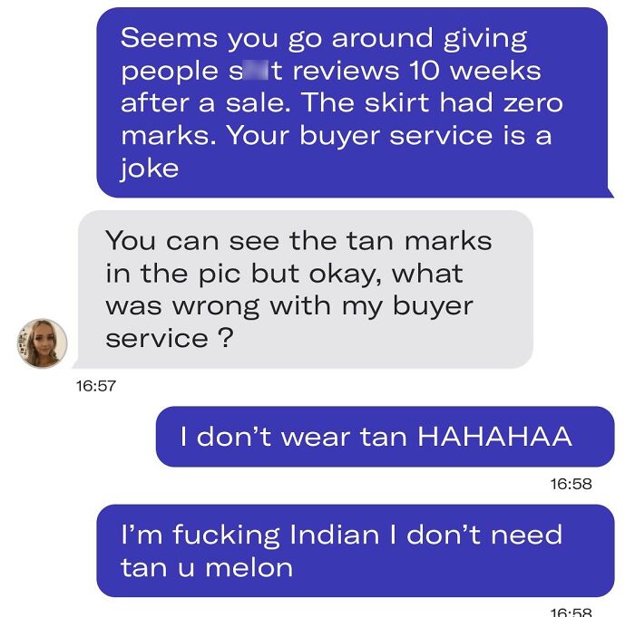 Don’t Cause S**t On Depop