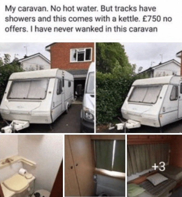 I Have Never Wanked In This Caravan