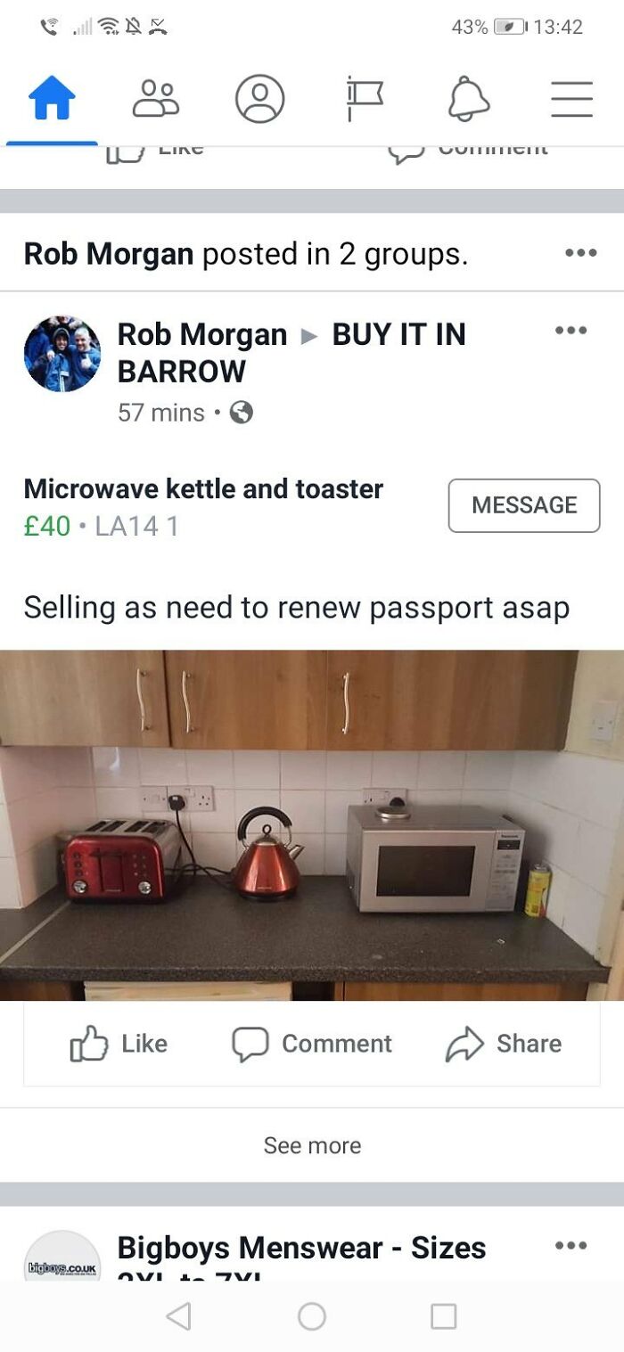 Selling As Need To Renew Passport