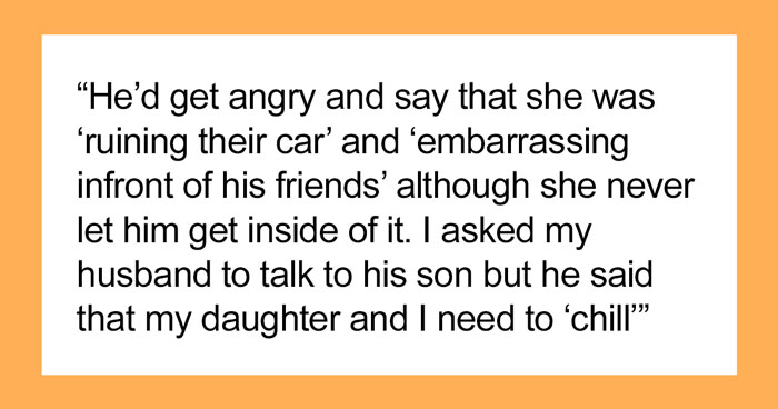 “My Husband Blew Up At Me”: Woman Wonders If She’s Wrong To Have Called The Police On Her Stepson, Who Stole Her Daughter’s Car