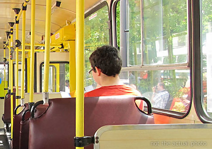 Stranger Sits Right Next To This Man When The Tram Is Almost Empty, The Man Confronts Them About It
