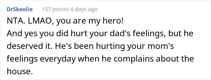 teenager shows dad his behavior after work 1250