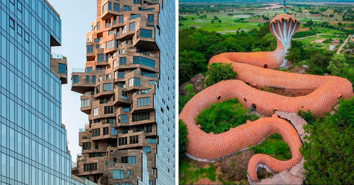 20 Edificios muy singulares y creativos de alrededor del mundo, compartidos en esta cuenta de Twitter