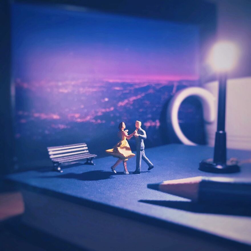 That Time I Made A La La Land Inspired Valentines' Day Picture When I Was Very Busy At Work And Very Single