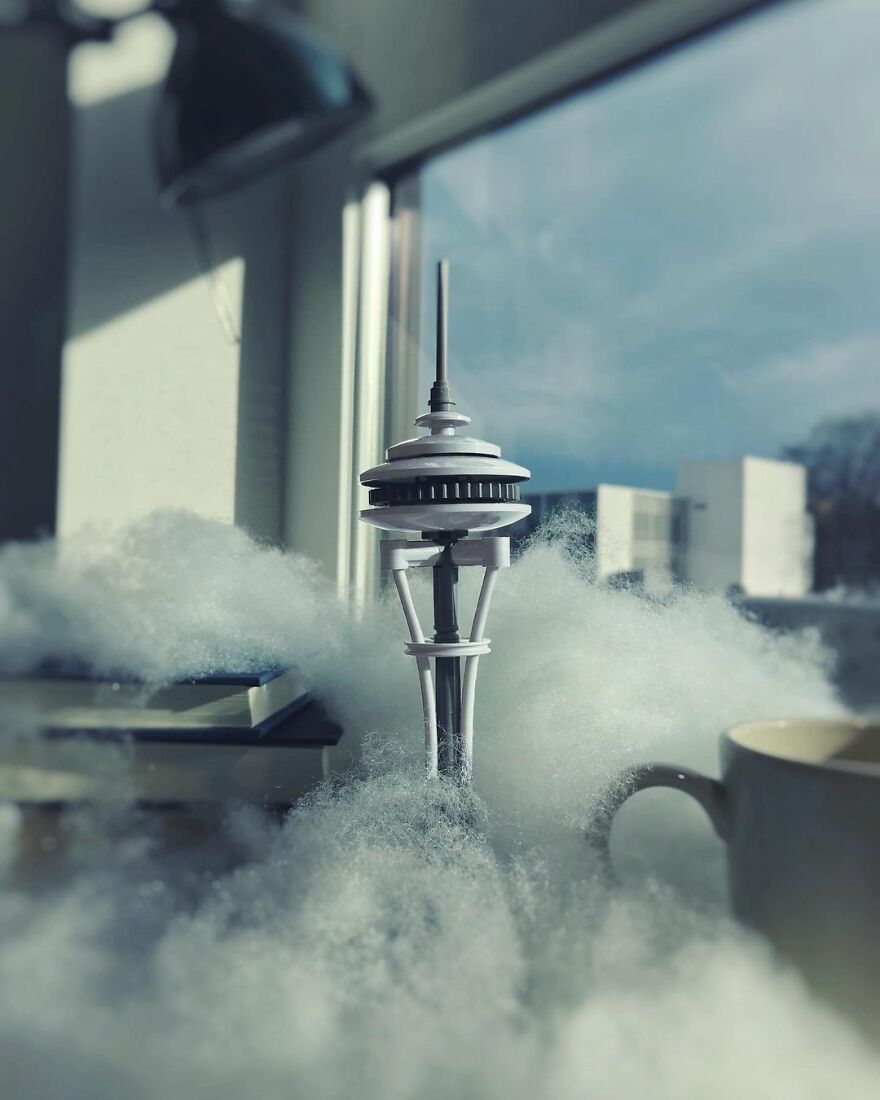 I Took This Picture Of The Space Needle 3 Years Ago On My First Anniversary Of Living In Seattle
