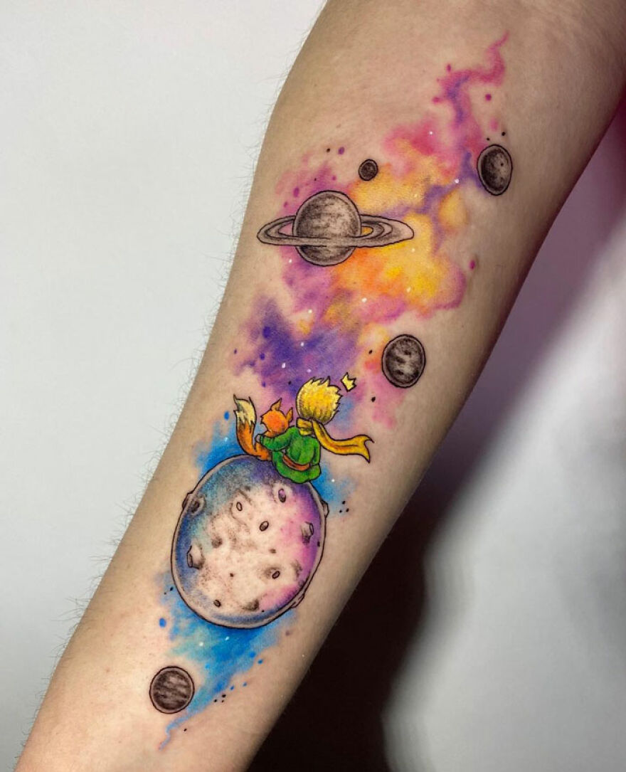 100 Watercolor Tattoo Ideas So Beautiful, You’ll Want To Steal Them ...