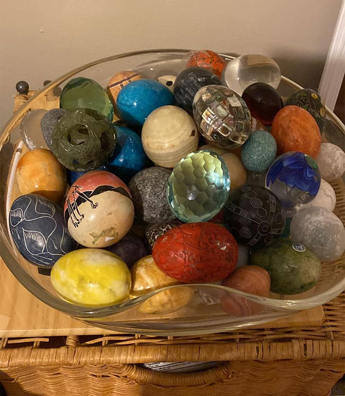 This Is Part Of My Ongoing Collection Of Eggs… I’ve Found Them At Old Book Stores, Estate Sales, Used Book Stores, Antiquing, Etc..i Don’t Think I’ll Ever Get Tired Of Collecting Eggs .. It’s The Hunt!! Literally!!