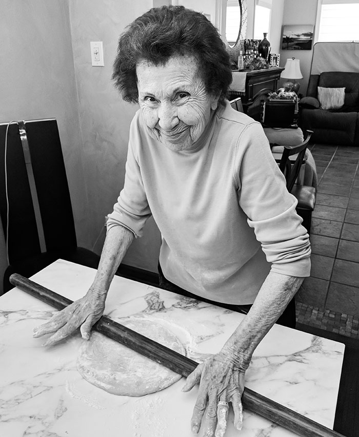 My Grandmother Is 93 Years Old And Losing Her Memory But Still Can Roll Her Ravioli Dough Like A Professional