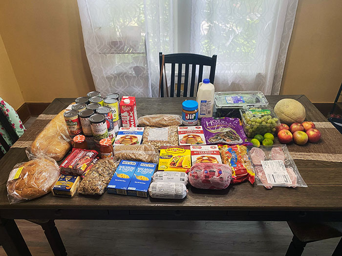 Our Family Doesn’t Qualify For Food Stamps, But Every Week I Am Very Grateful That Our Community Offers Such A Wonderful Food Bank To Anyone Who Needs Help