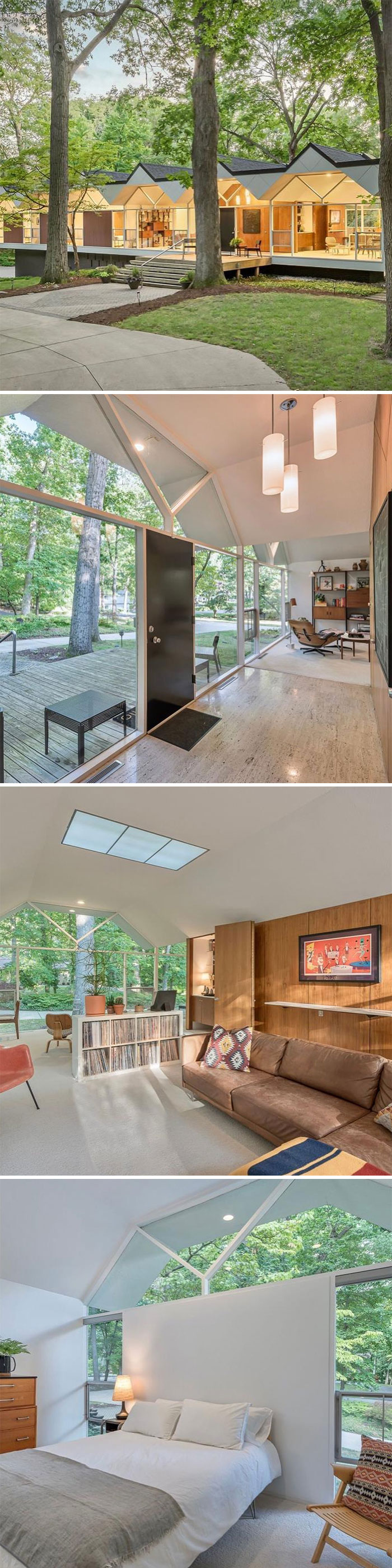Verified I’ve Never Said This Before But Here’s A Perfect Mid-Century Modern Home In Farmington, Mi. This Is Called Arthur Beckwith House And Is Currently Listed At $899,000. 5 Bd. 3.555 Ba. 3,000 Sq Ft. 1.21 Acres. Follow @zillowgonewild For More Wild Homes Every Day!!