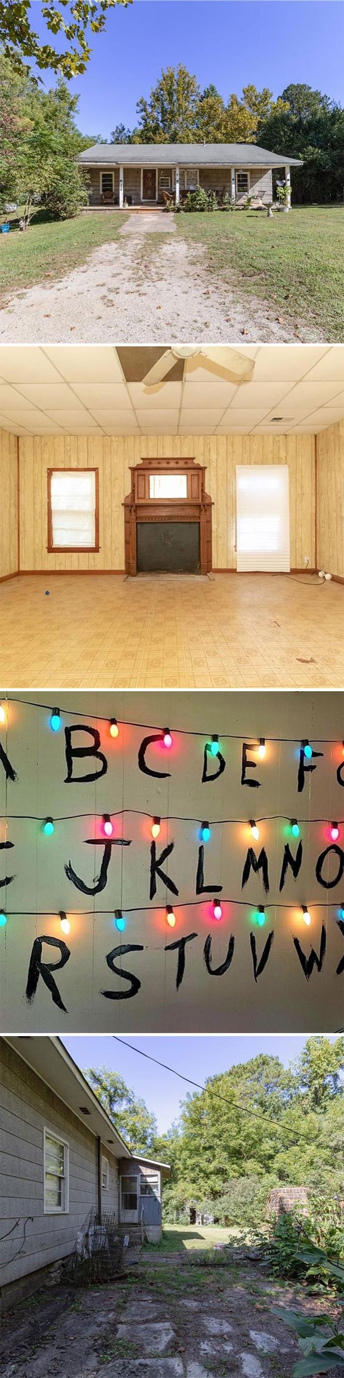 If You Like Stranger Things Today Is Your Day!!!! Because The Byers House Is For Sale. Currently Listed For $300,000 In Fayetteville, Ga. 3 Bd, 2 Ba. 1,846 Sq Ft. 6.17 Acres. Link In Bio For The Full Listing
